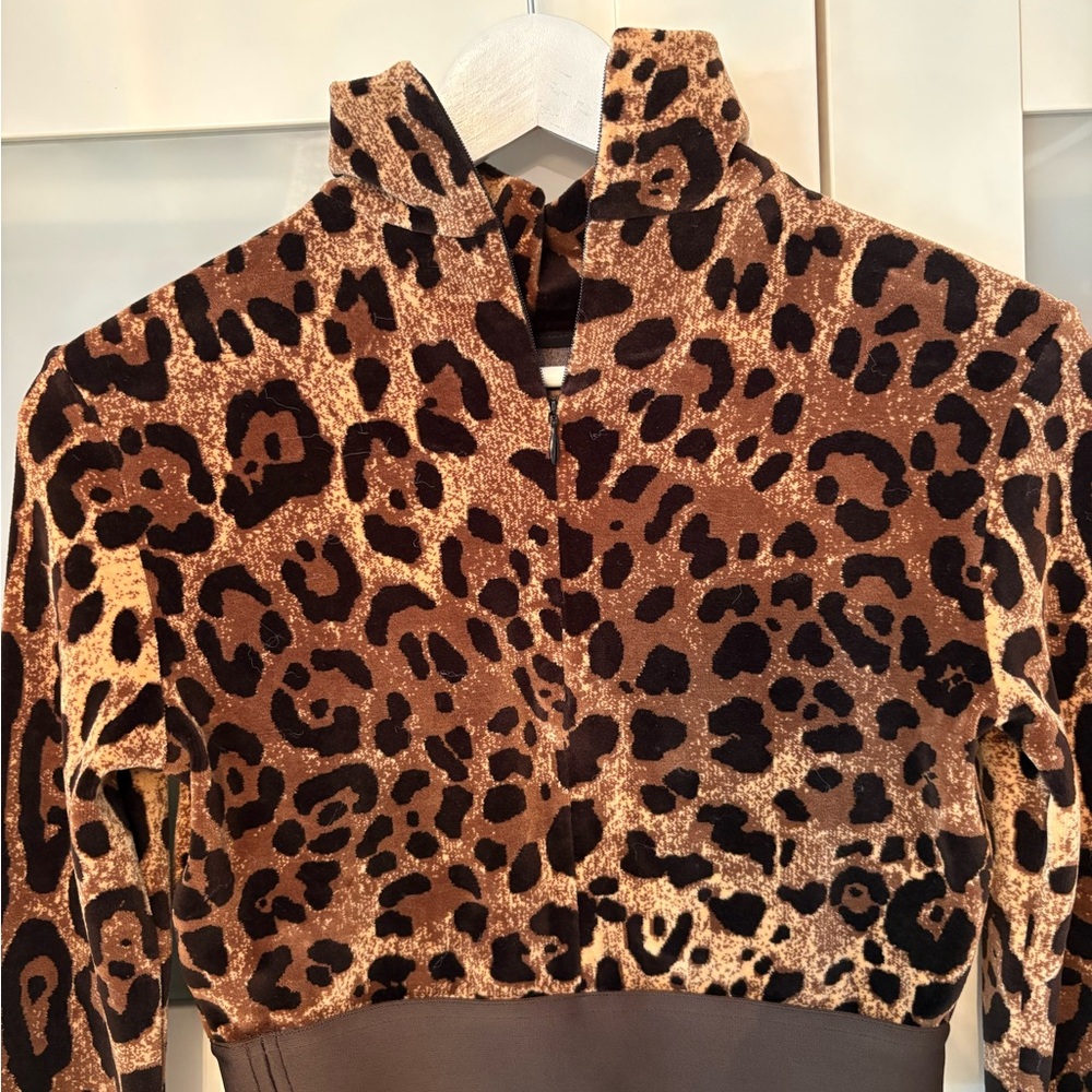 Dolce & Gabbana Brown Leopard Crop Top NWT - Picture 6 of 7